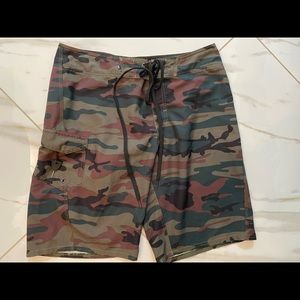 Rusty Camo swim shorts swimming trunks board shorts